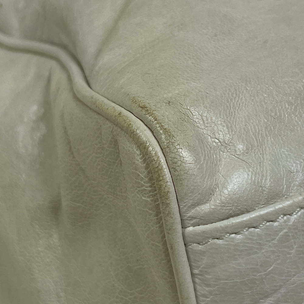 Balenciaga The Box Handbag, 2-Way Shoulder Bag/Handbag, Leather, White, 14569... - Picture 3 of 11